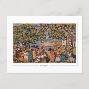 Maurice Prendergast #18 - Fine Art Postcard Vykort