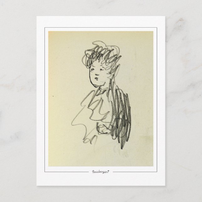 Maurice Prendergast #214 - Fint konstkort Vykort (Framsida)