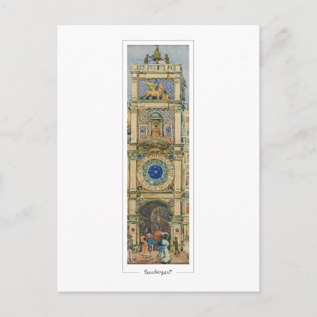 Maurice Prendergast #23 - Fine Art Postcard Vykort (Framsida)