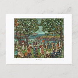 Maurice Prendergast #24 - Fine Art Postcard Vykort