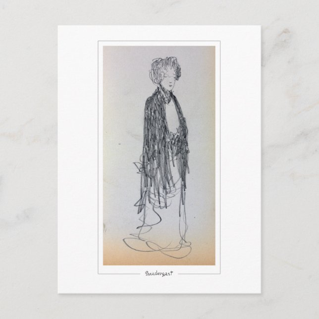 Maurice Prendergast #402 - Fine Art Postcard Vykort (Framsida)