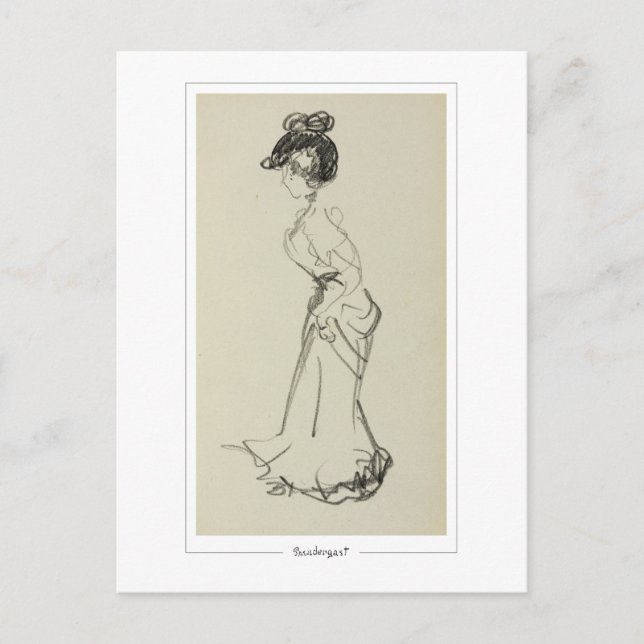 Maurice Prendergast #571 - Fine Art Postcard Vykort (Framsida)