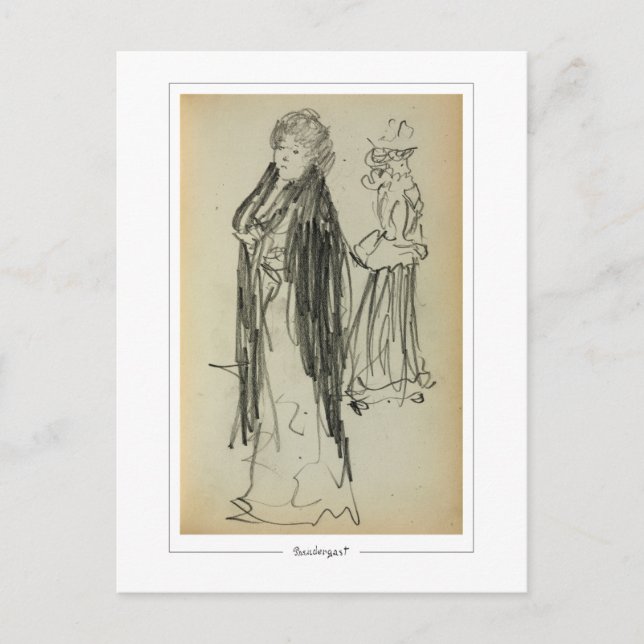 Maurice Prendergast #572 - Fine Art Postcard Vykort (Framsida)