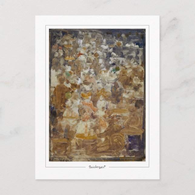 Maurice Prendergast #592 - Finkonstkort Vykort (Framsida)