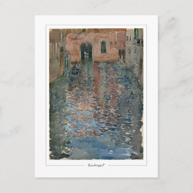 Maurice Prendergast #603 - Fine Art Postcard Vykort (Framsida)