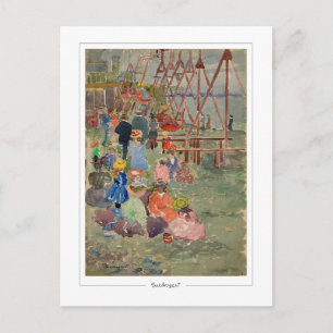 Maurice Prendergast #60 - Fine Art Postcard Vykort
