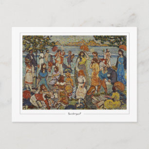 Maurice Prendergast #631 - Fine Art Postcard Vykort
