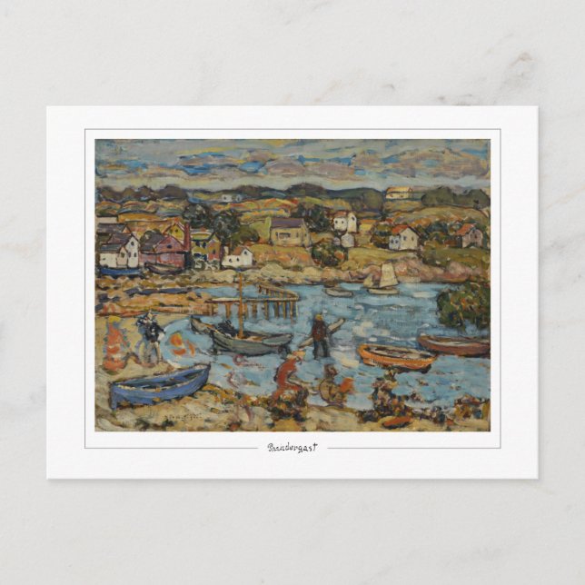 Maurice Prendergast #646 - Finkonst Postkort Vykort (Framsida)