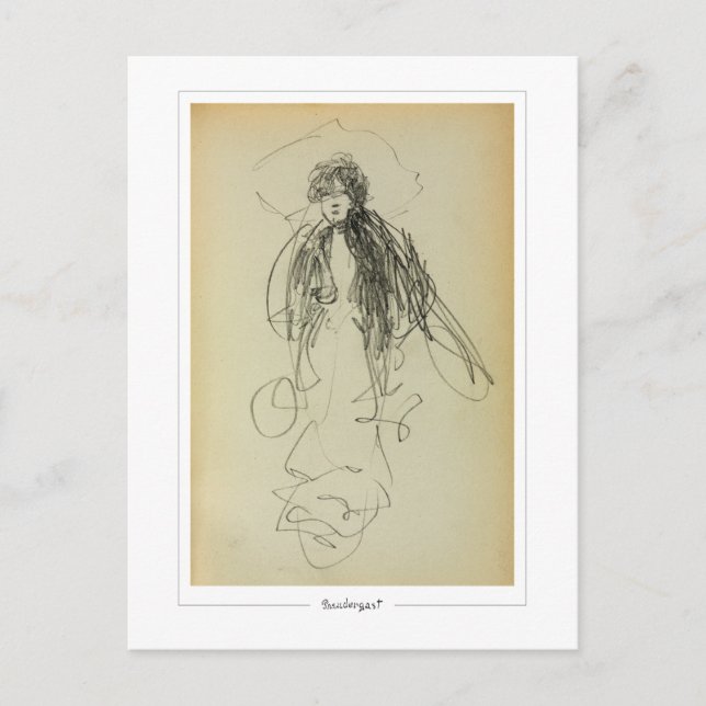 Maurice Prendergast #79 - Fine Art Postcard Vykort (Framsida)