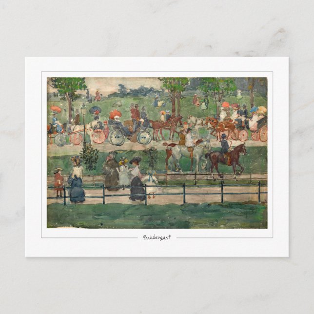 Maurice Prendergast #7 - Finkonst Postkort Vykort (Framsida)