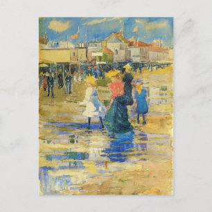 Maurice Prendergast- Revere Beach Vykort