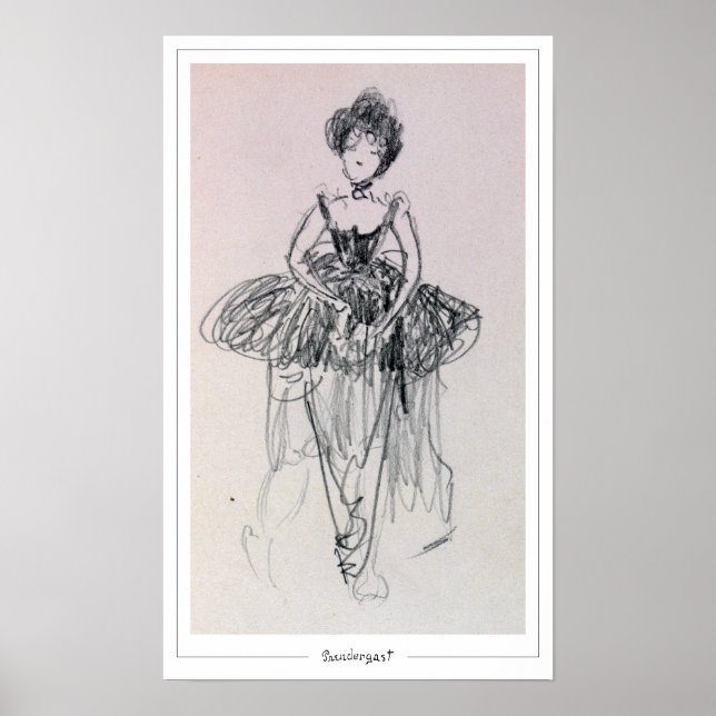 Maurice Prendergast Zedign Art Poster #113 (Framsidan)