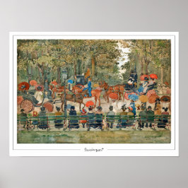 Maurice Prendergast Zedign Art Poster #14