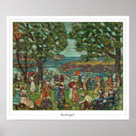 Maurice Prendergast Zedign Art Poster #24