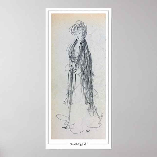 Maurice Prendergast Zedign Art Poster #374 (Framsidan)