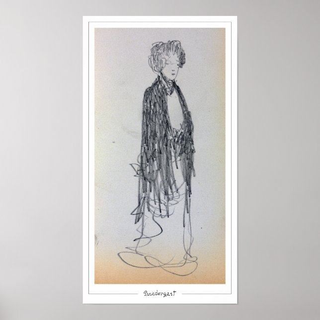 Maurice Prendergast Zedign Art Poster #402 (Framsidan)