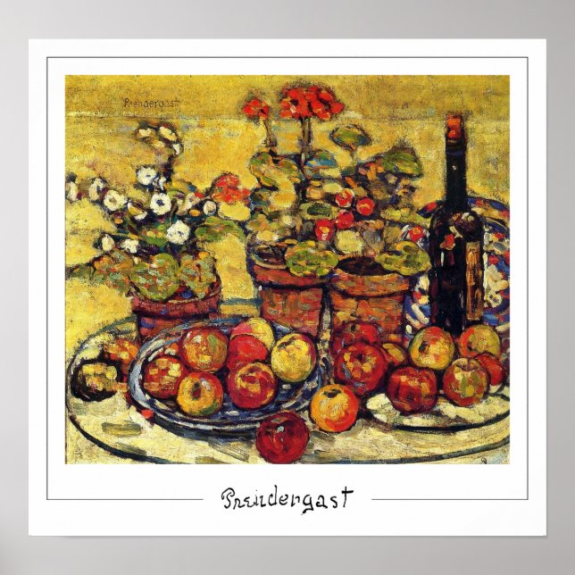 Maurice Prendergast Zedign Art Poster #46-2 (Framsidan)