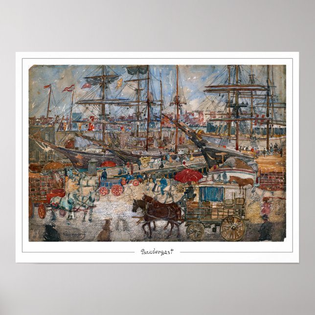 Maurice Prendergast Zedign Art Poster #497 (Framsidan)