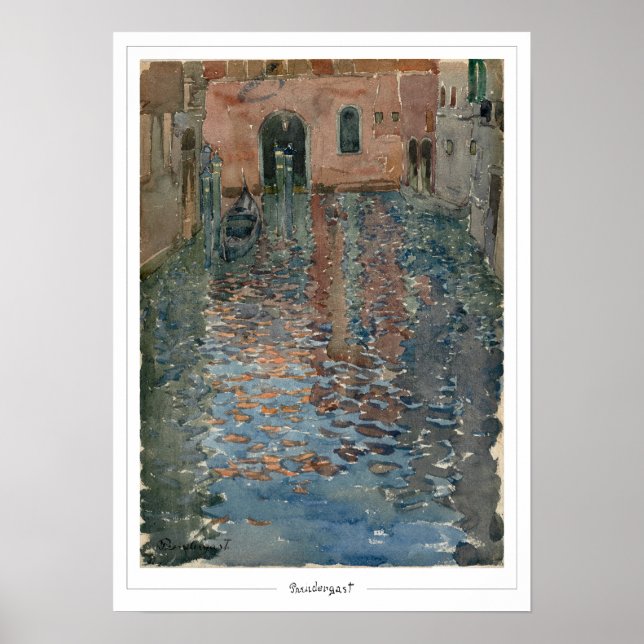 Maurice Prendergast Zedign Art Poster #603 (Framsidan)