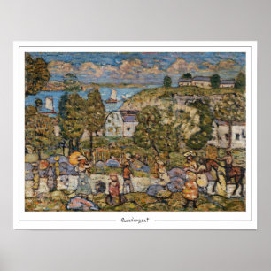 Maurice Prendergast Zedign konstaffisch #10 Poster