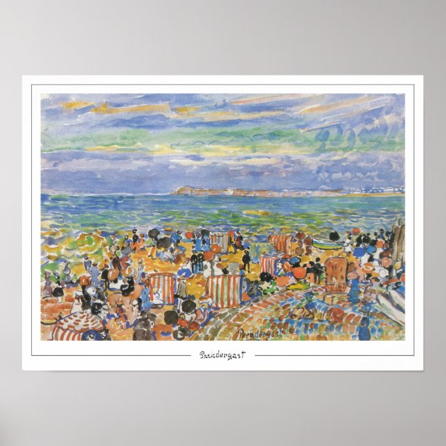Maurice Prendergast Zedign konstaffisch #160 Poster (Framsidan)