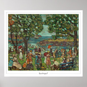 Maurice Prendergast Zedign konstaffisch #24 Poster