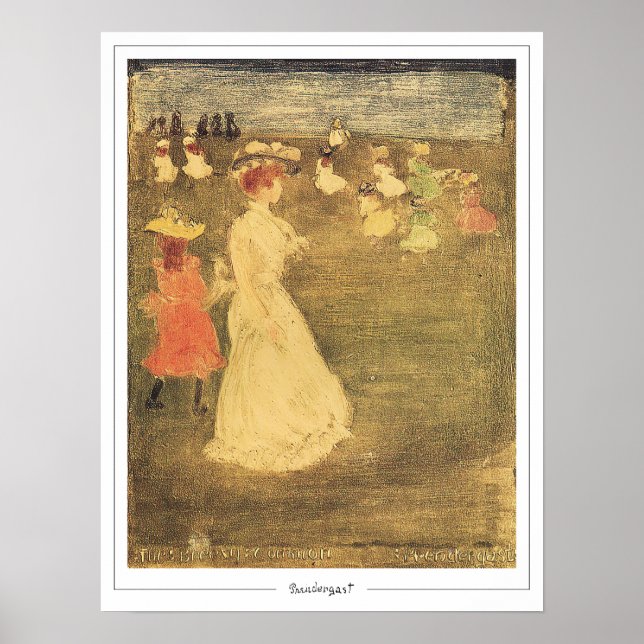 Maurice Prendergast Zedign konstaffisch #425 Poster (Framsidan)