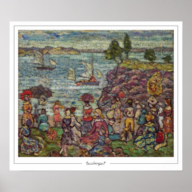 Maurice Prendergast Zedign konstaffisch #573 Poster (Framsidan)