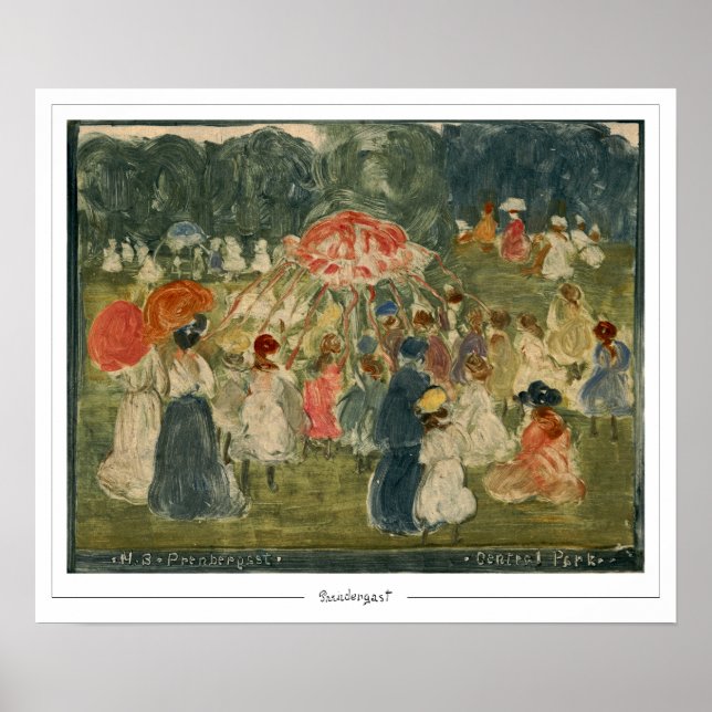Maurice Prendergast Zedign konstaffisch #593 Poster (Framsidan)