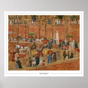 Maurice Prendergast Zedign konstaffisch #5 Poster