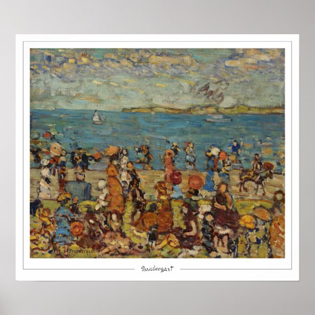 Maurice Prendergast Zedign konstaffisch #615 Poster (Framsidan)