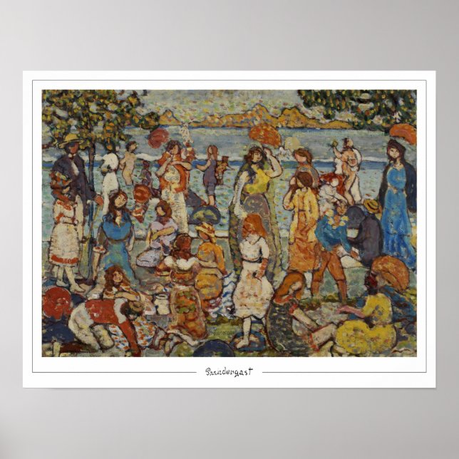 Maurice Prendergast Zedign konstaffisch #631 Poster (Framsidan)