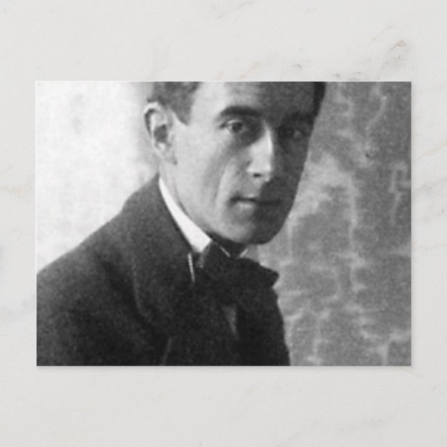 maurice ravel 1912 vykort (Framsida)