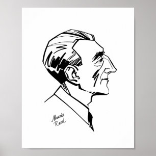 Maurice Ravel Poster