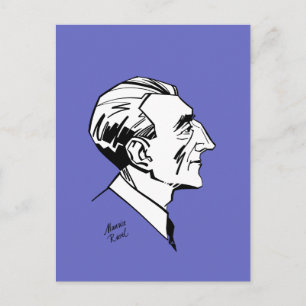 Maurice Ravel Vykort