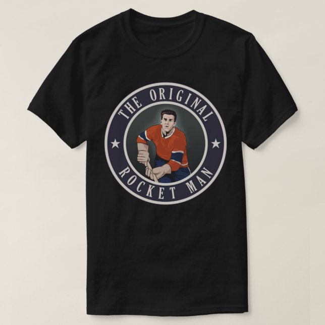 Maurice Rocket Richard T Shirt (Design framsida)