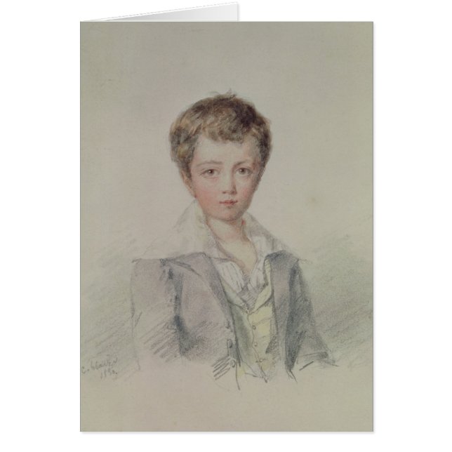 Maurice Sand Hälsningskort (Framsidan)