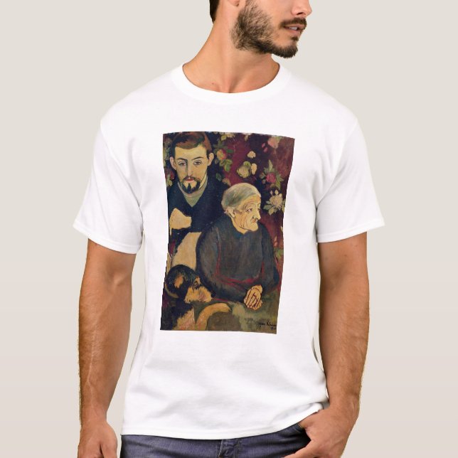 Maurice Utrillo, hans farmor och hans hund Tee Shirt (Framsida)