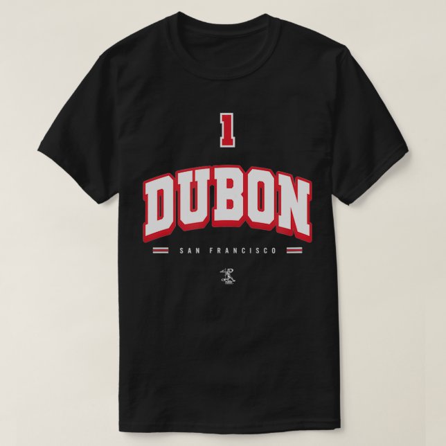 Mauricio Dubon Player Arch Gameday T Shirt (Design framsida)