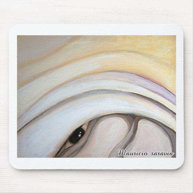 Mauricio Saravias målning Musmatta (Framsidan)