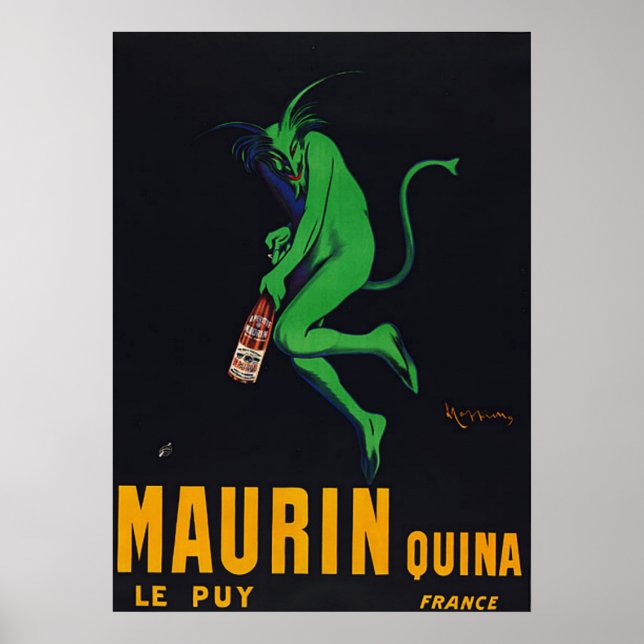 Maurin Quina Absinthe Poster (Framsidan)