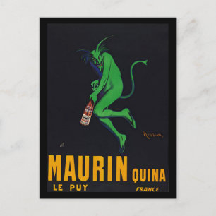 Maurin Quina Absinthe Vykort