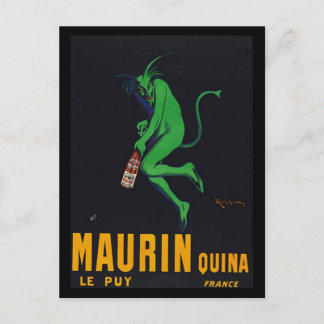 Maurin Quina Absinthe Vykort