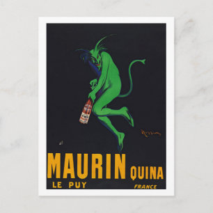 Maurin Quina Absinthe Vykort