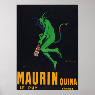 Maurin Quina Absintheaffisch Poster