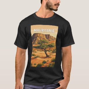 Mauritania Illustration Resa Konst Vintage T Shirt