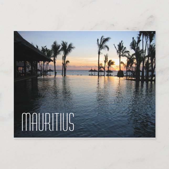 Mauritius Afrika-vykort Vykort (Framsida)