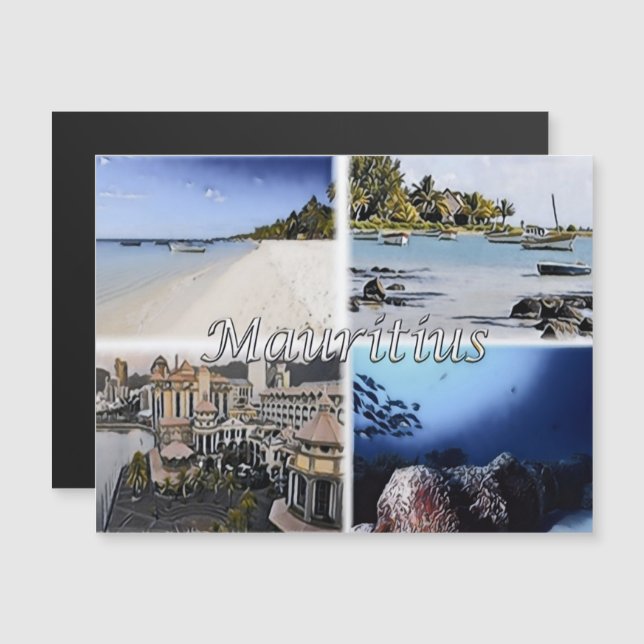 Mauritius - Cap Malheureux - Mosaic - (Fram/baksida)