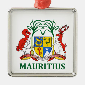 mauritius - emblem/flagga/vapensköld/symbol julgransprydnad metall