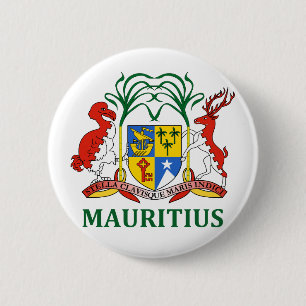 mauritius - emblem/flagga/vapensköld/symbol knapp
